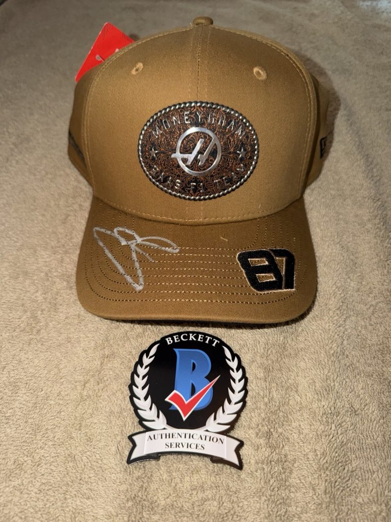 Oliver Ollie Bearman Signed Official Haas Racing Hat F1 Superstar Beckett