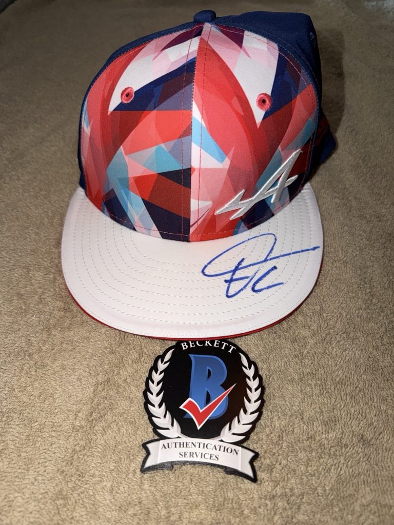 Franco Colapinto Signed Official Alpine Racing Hat F1 Argentina Star Beckett