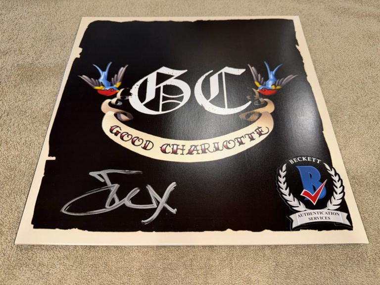 Joel Madden Signed GC Good Charlotte Vinyl Good Charlotte Legend Beckett