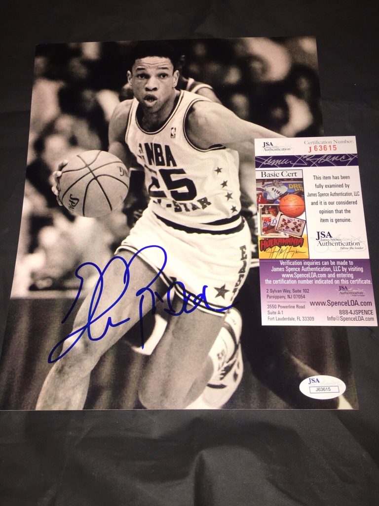Doc Rivers Signed NBA All Stars Photo Hawks Clippers JSA Auth