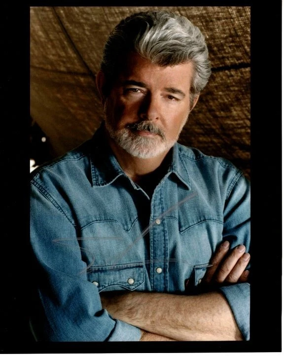 GEORGE LUCAS Signed 8x10 Photo w/ Hologram COA
