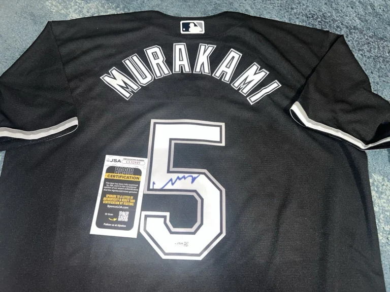 Munetaka Murakami Signed Chicago White Sox Jersey Superstar Slugger JSA Auth