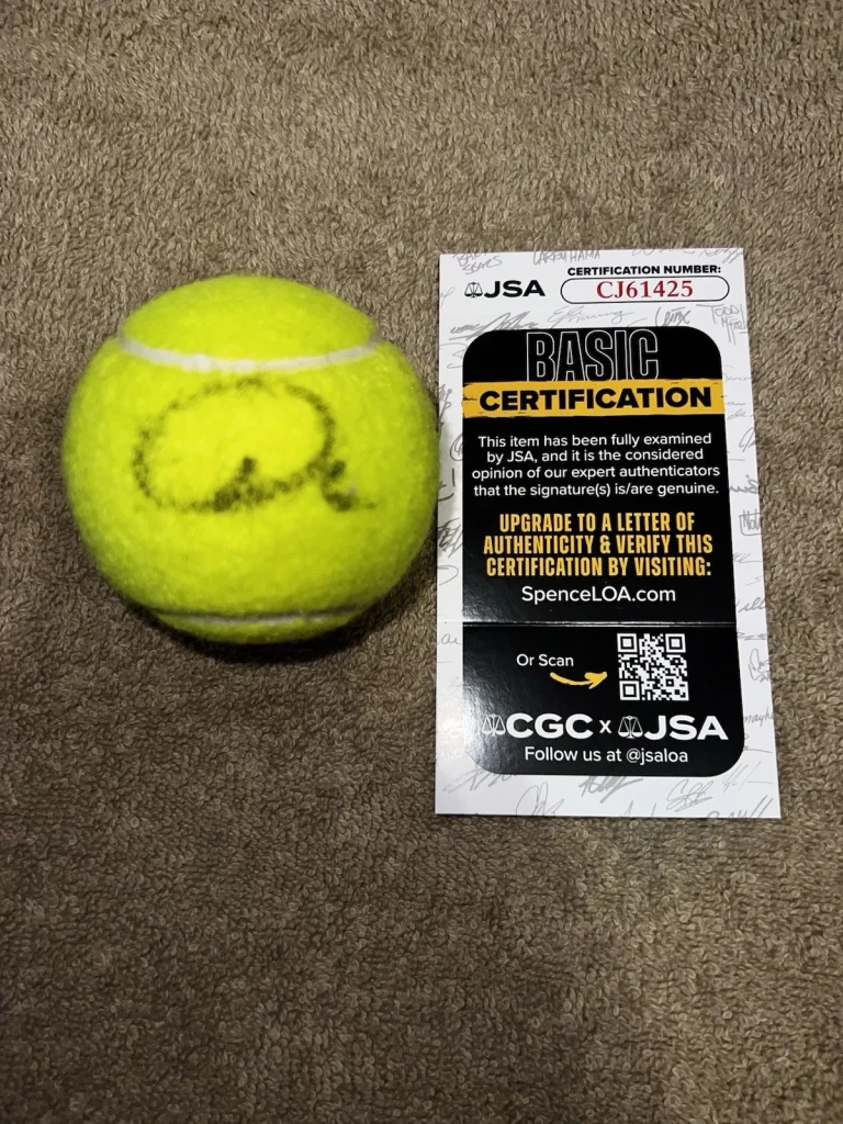 Jack Draper Signed Penn Tennis Ball Tennis Superstar JSA Auth #3