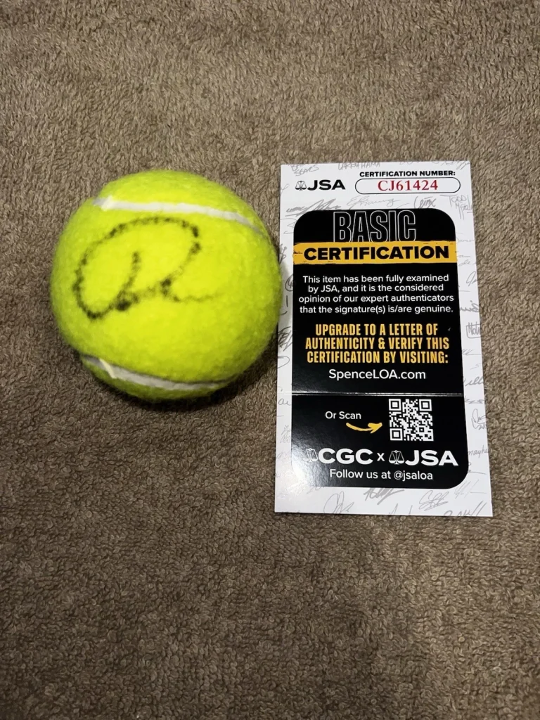 Jack Draper Signed Penn Tennis Ball Tennis Superstar JSA Auth #4