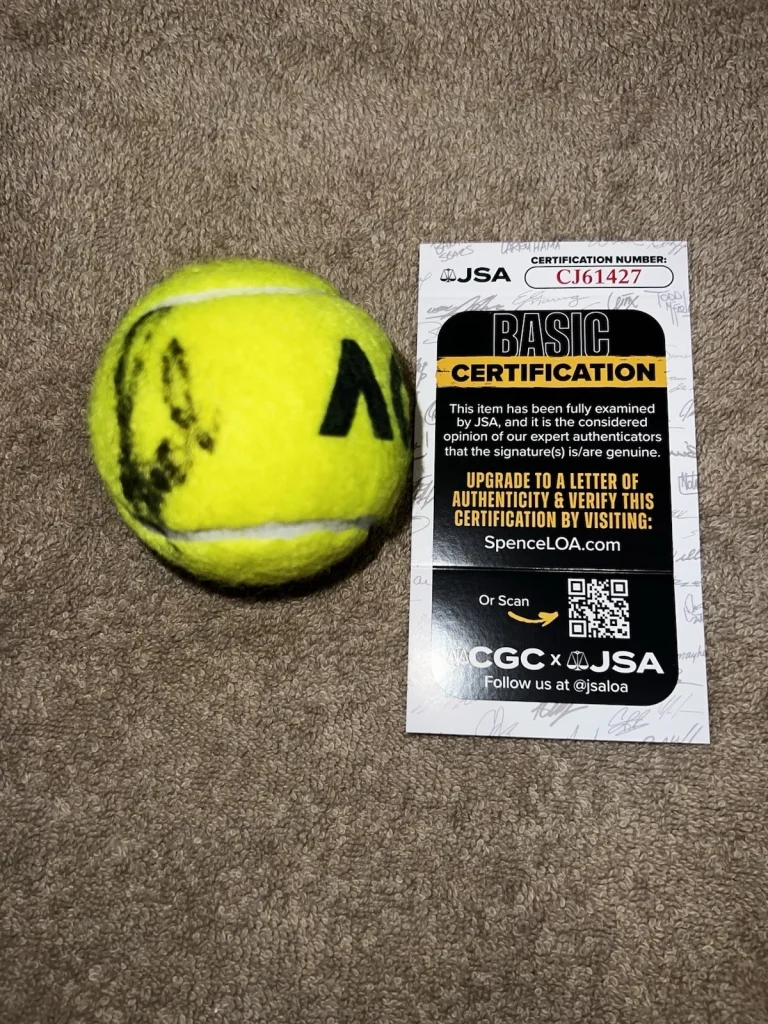 Elena Rybakina Signed Official Australian Open Tennis Ball Superstar JSA Auth #2