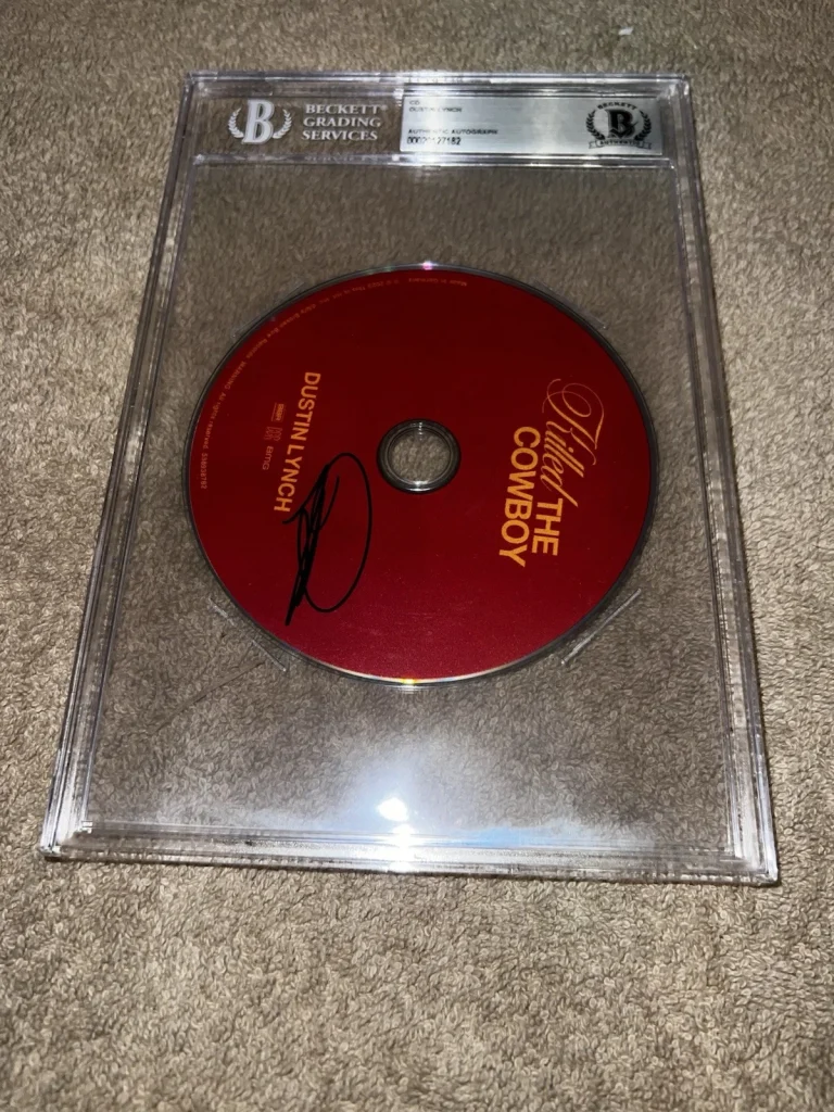 Dustin Lynch Signed Killed The Cowboy CD Country Music Legend Beckett