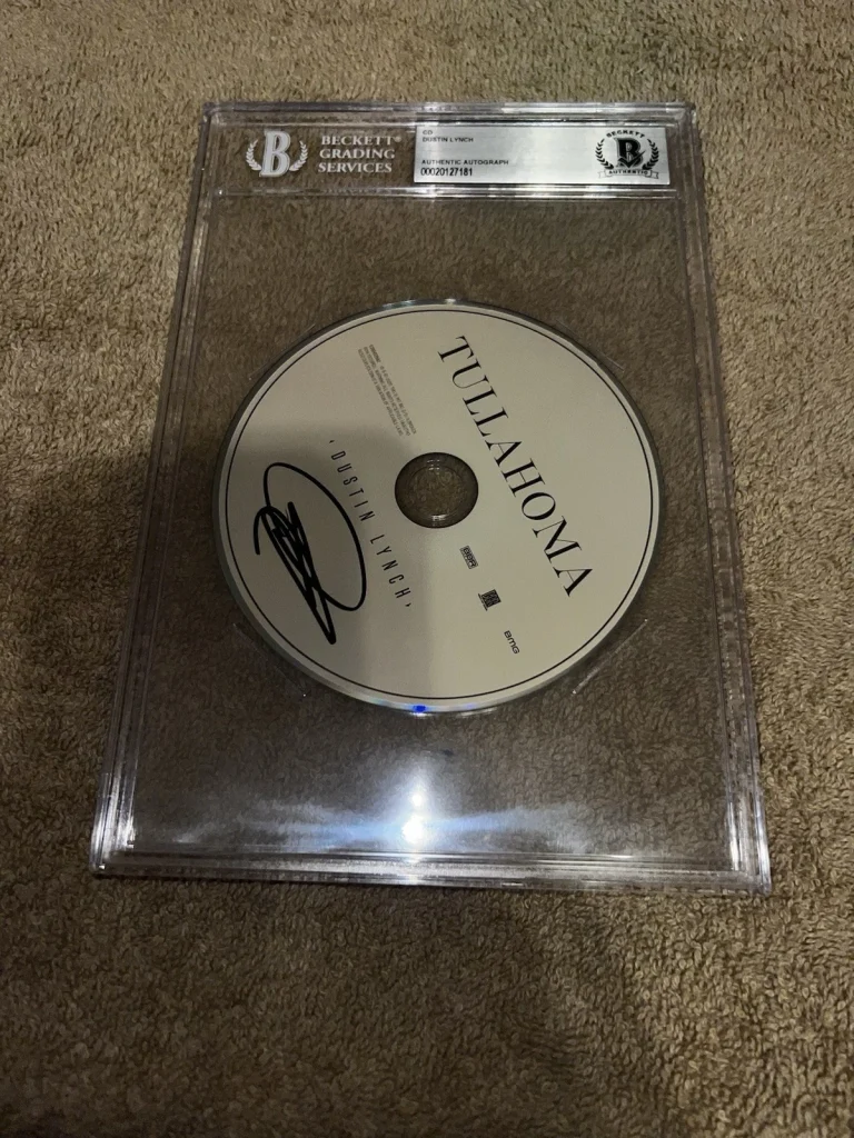 Dustin Lynch Signed Tullahoma CD Country Music Legend Beckett