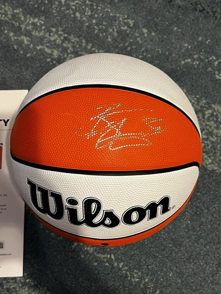 Breanna Stewart Signed Official Wilson WNBA Basketball Liberty USA Star Beckett