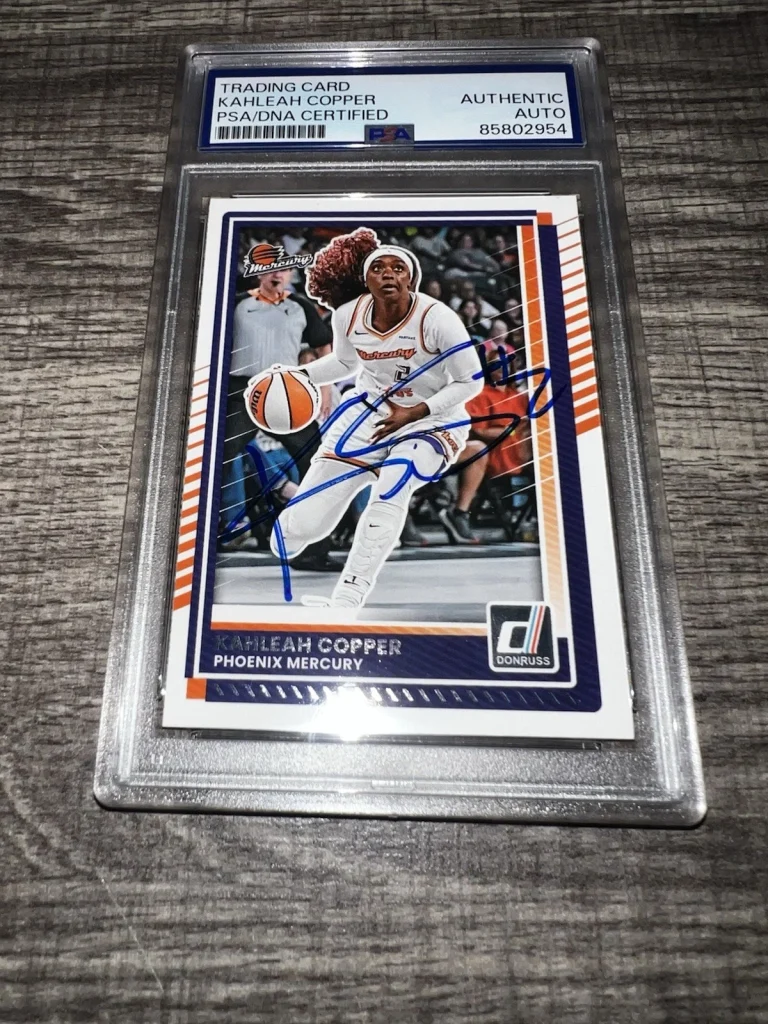 Kahleah Copper Signed 2025 Panini Donruss Trading Card WNBA Star PSA/DNA #2