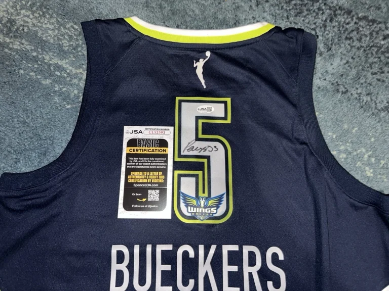 Paige Bueckers Signed Dallas Wings Jersey All Star WNBA Superstar JSA Auth