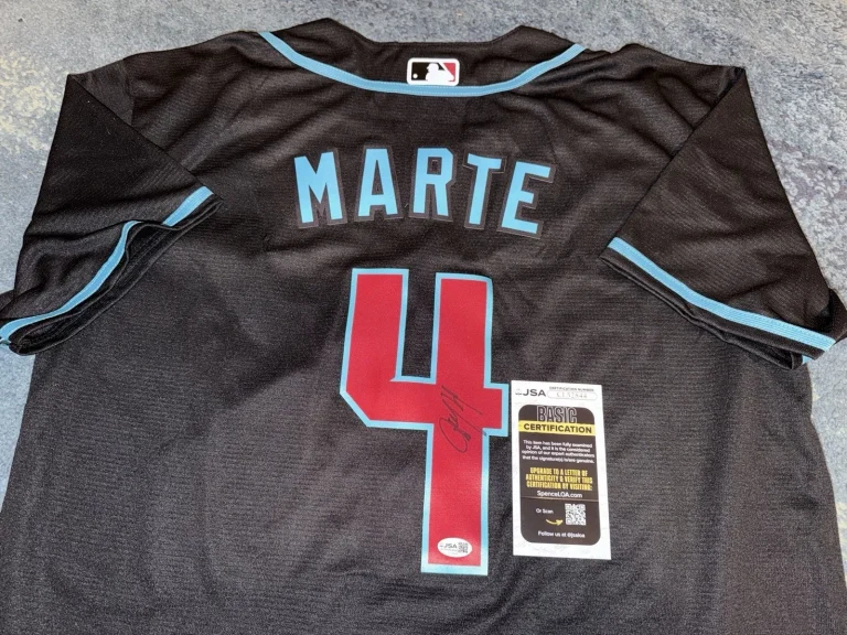 Ketel Marte Signed Arizona Diamondbacks Jersey Superstar Slugger JSA Auth