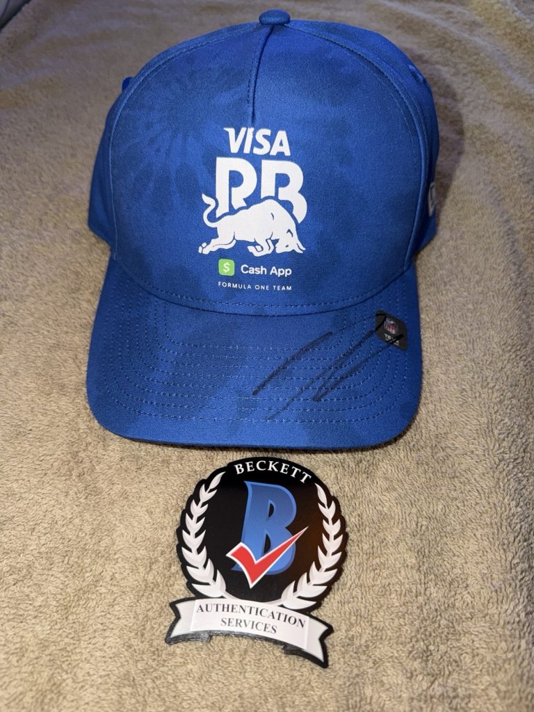 Arvid Lindblad Signed Official Racing Bulls Racing Hat F1 Superstar Beckett #2