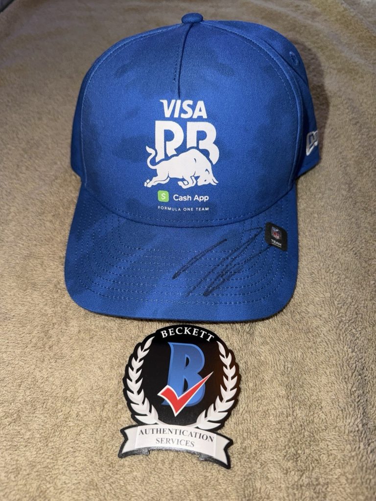 Arvid Lindblad Signed Official Racing Bulls Racing Hat F1 Superstar Beckett #3