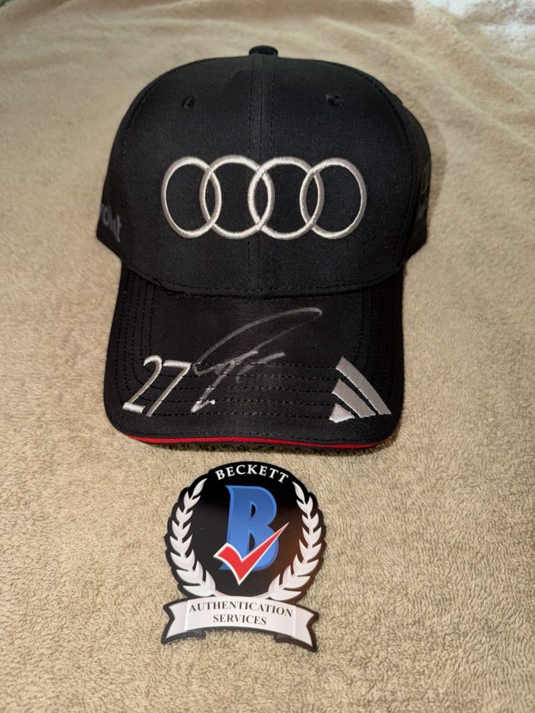 Nico Hulkenberg Signed Official Audi Racing Hat F1 Superstar Beckett