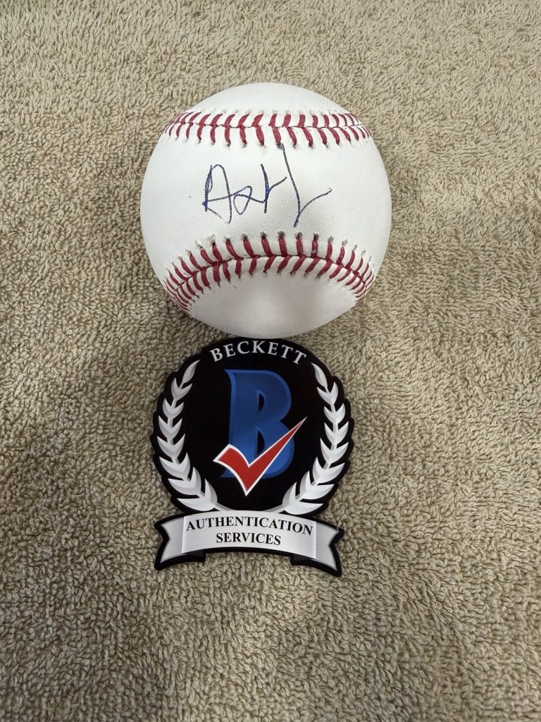 Jamie Foxx Signed Official Major League Baseball Hollywood Superstar Beckett