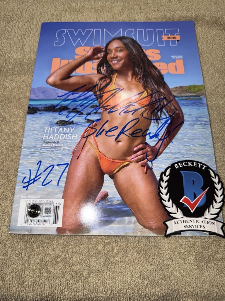 Tiffany Haddish Signed Sports Illustrated Full Magazine 2026 SI Swim Edition BAS
