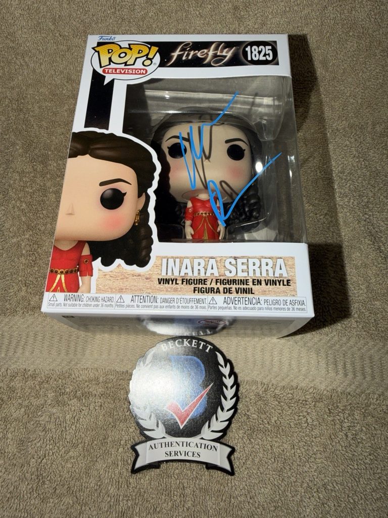Morena Baccarin Signed Official Inara Serra Funko Pop Firefly Hollywood Beckett