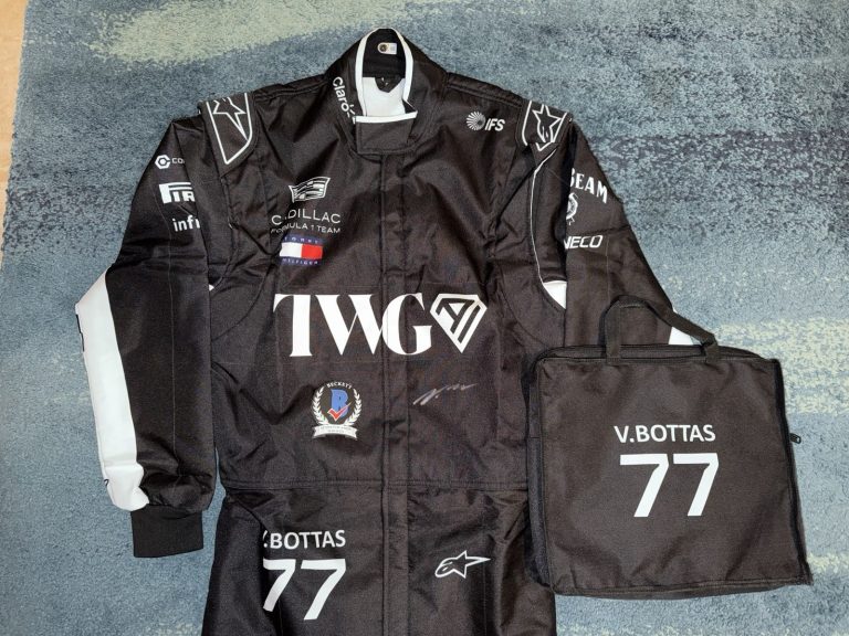 Valtteri Bottas Signed Full Size Cadillac 2026 Season Race Suit Legend Beckett