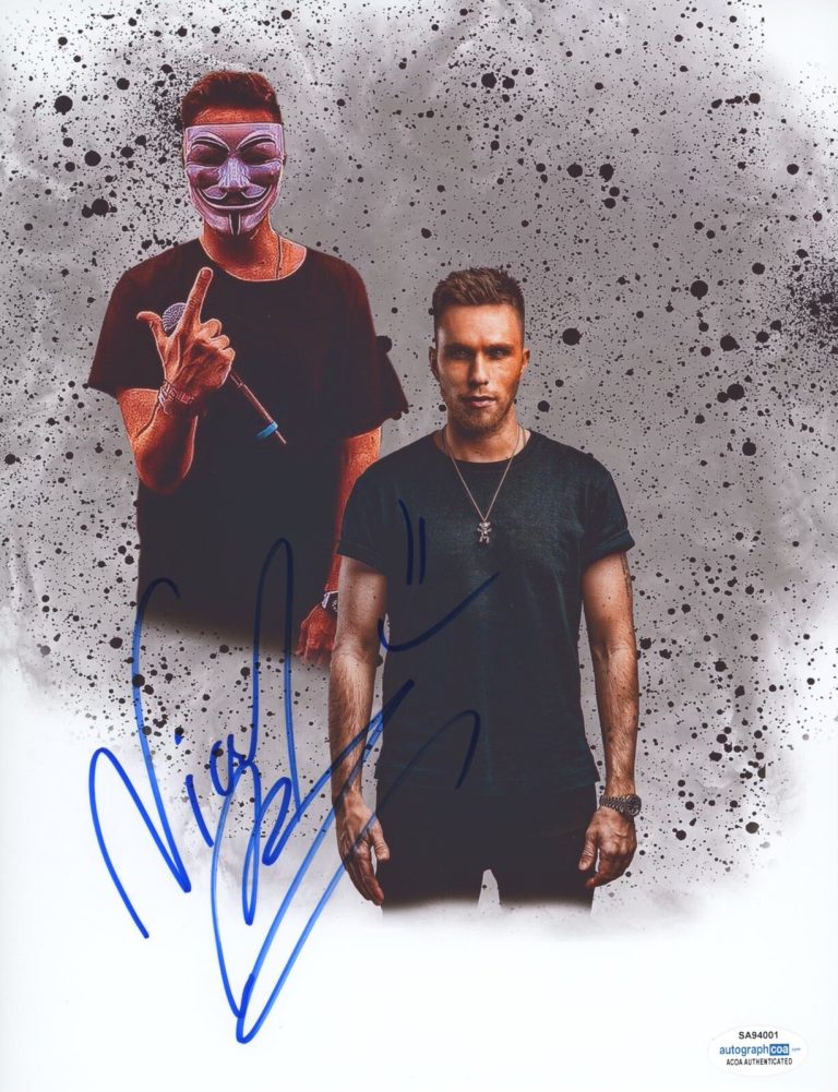Nicky Romero Dutch Electro DJ Signed Photo Autographed ACOA COA