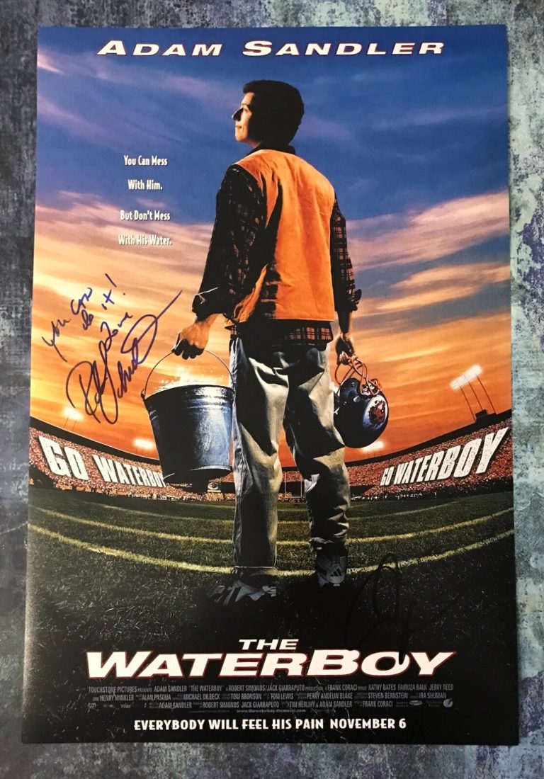 GFA Adam Sandler & Rob Schneider * WATERBOY * Signed 12x18 Photo COA