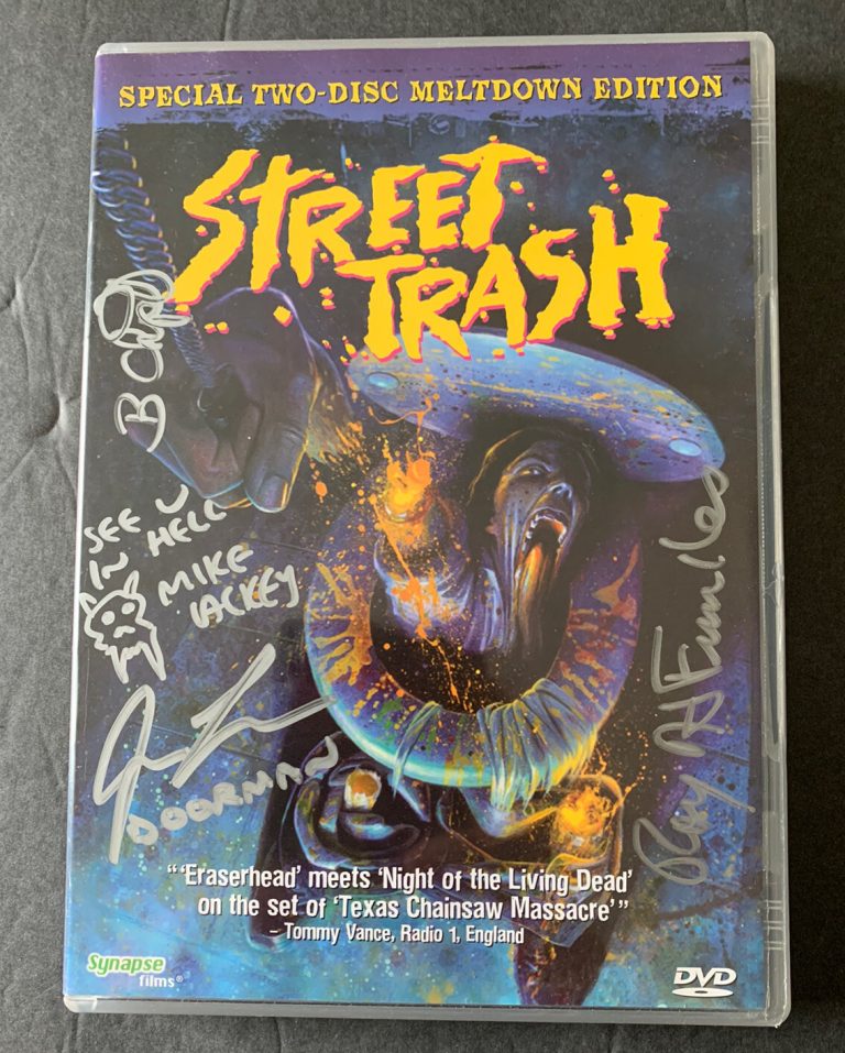 STREET TRASH 2 Disc Meltdown Edition DVD  Signed by the Cast Horror Autographed