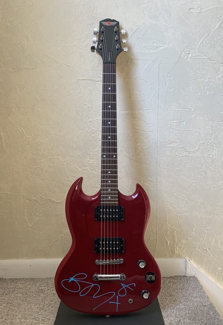 Boy George Signed Autographed Full Size Guitar On Body Culture Club JSA Letter