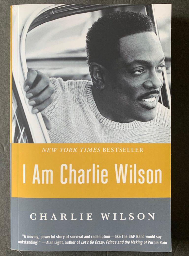 CHARLIE WILSON SIGNED BOOK I AM CHARLIE WILSON THE GAP BAND AUTOGRAPHED PSA/DNA
