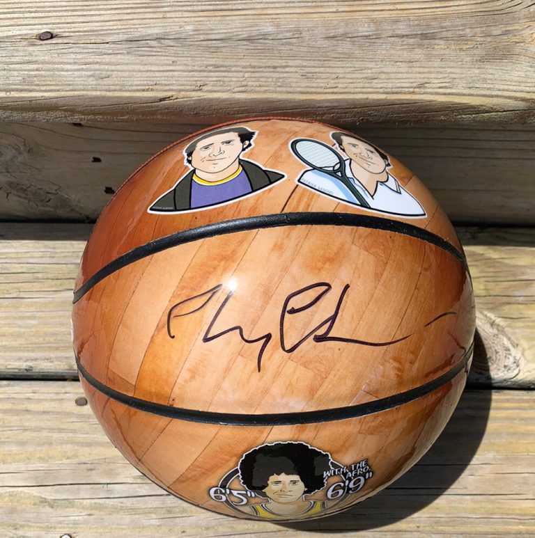 CHEVY CHASE Signed Basketball Fletch PSA/DNA COA autographed amazing Rare Custom