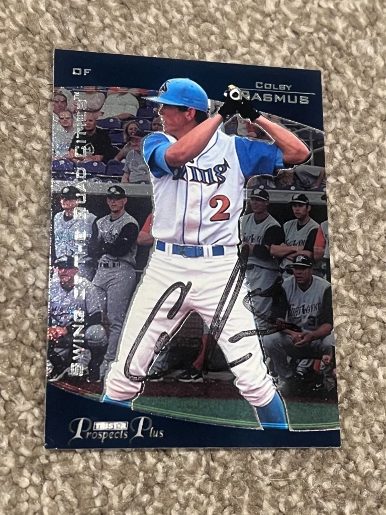 SIGNED BASEBALL CARD AUTO 2006 TRISTAR COLBY RASMUS #66 ROOKIE RC CARDINALS