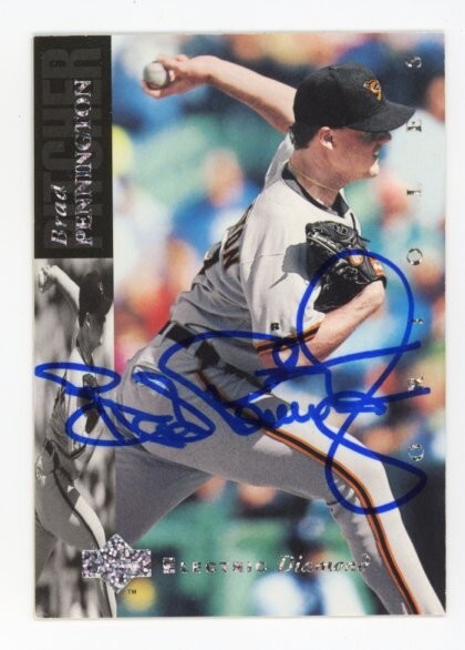 SIGNED BASEBALL CARD AUTO BALTIMORE ORIOLES BRAD PENNINGTON 1994 UPPER DECK UD