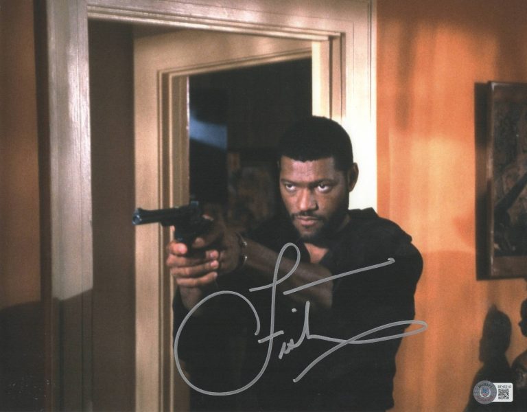 Laurence Fishburne Signed 11x14 Photo Boyz N The Hood Autograph Beckett