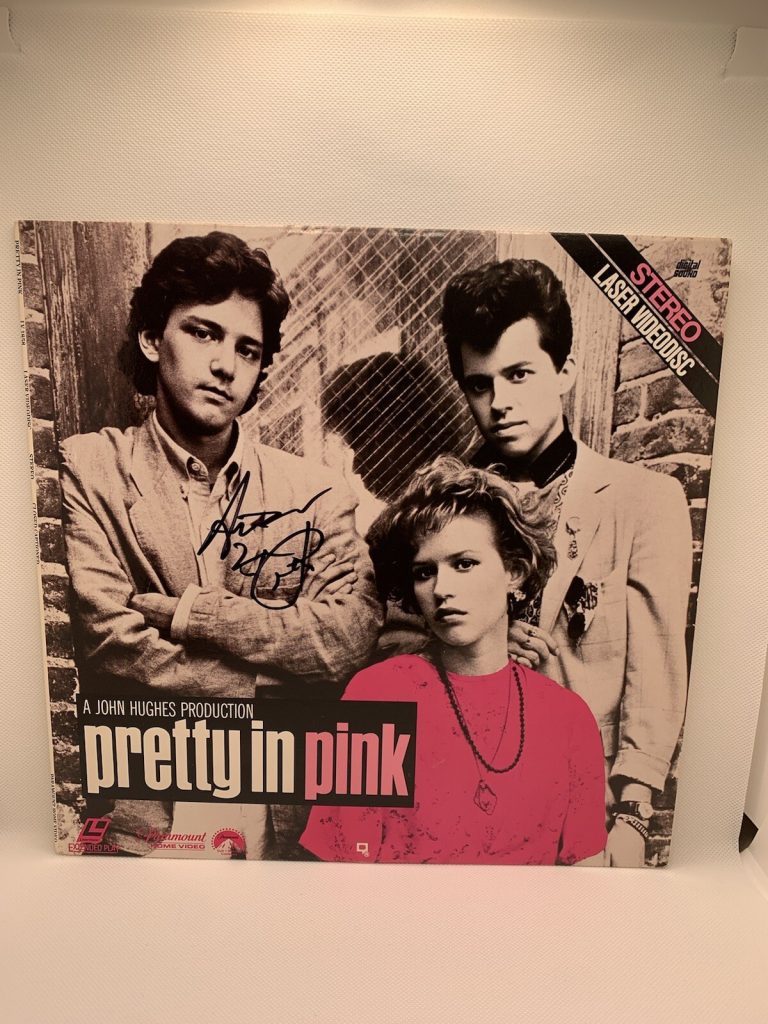 Andrew McCarthy Signed Laserdisc Pretty In Pink Autographed JSA Coa