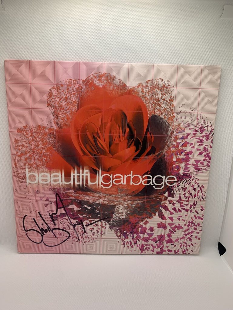 Shirley Manson Signed Autographed GARBAGE Beautiful Garbage Vinyl Album JSA COA