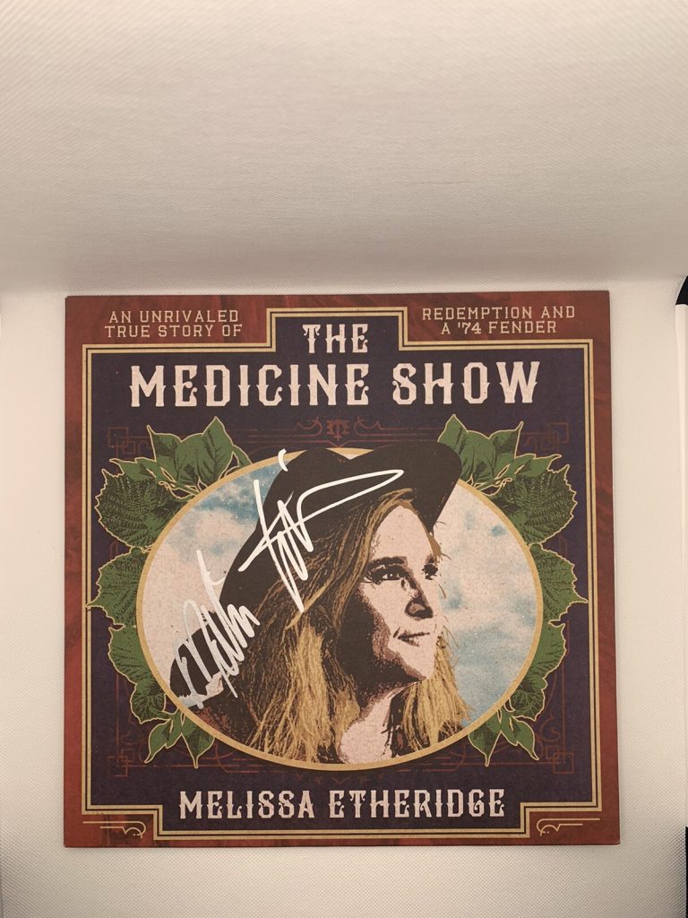 MELISSA ETHERIDGE SIGNED THE MEDICINE SHOW VINYL ALBUM JSA COA AUTOGRAPHED