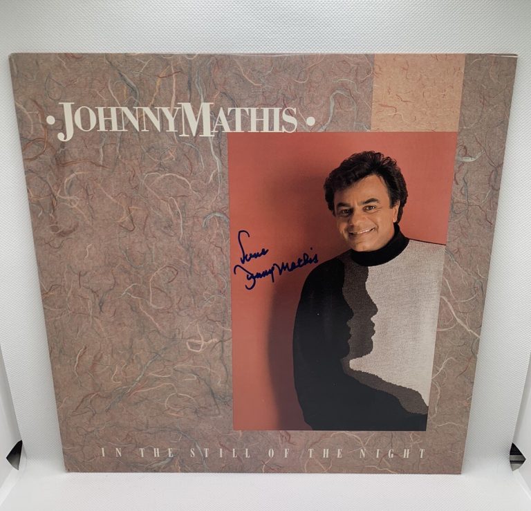 Johnny Mathis Signed Vinyl In The Still Of The Night Autographed JSA COA Album