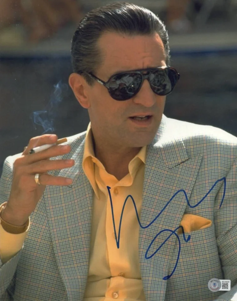 Robert Deniro Signed 11x14 Photo Casino Authentic Autograph Beckett