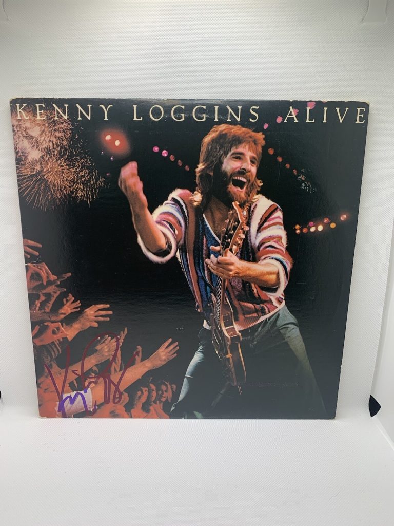 KENNY LOGGINS signed Vinyl Alive  Autographed Jsa Coa Album Record