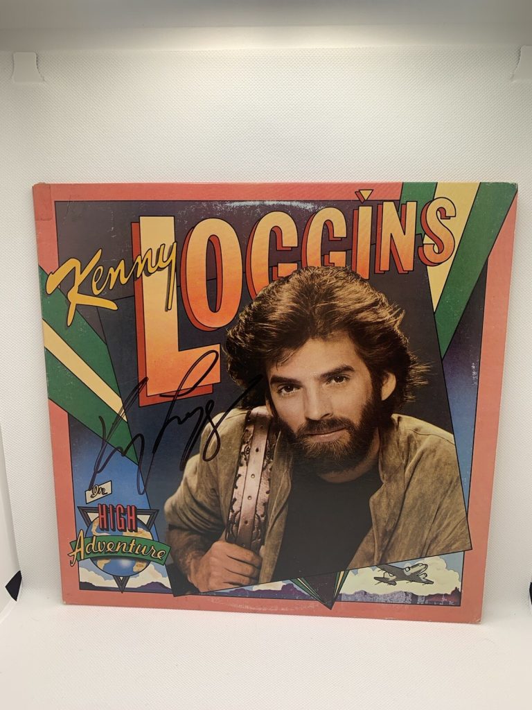KENNY LOGGINS signed Vinyl High Adventure Autographed Jsa Coa Album Record Promo