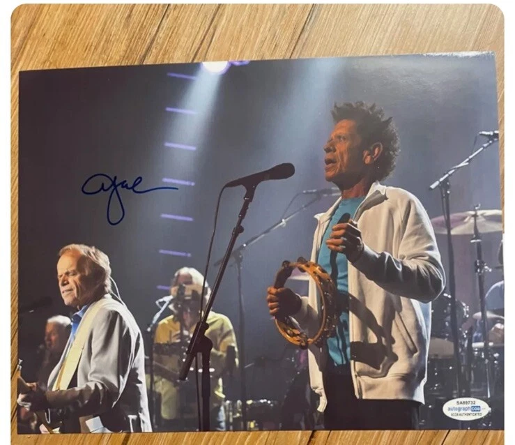 THE BEACH BOYS AL JARDINE SIGNED AUTOGRAPHED PHOTO ACOA CERTIFIED