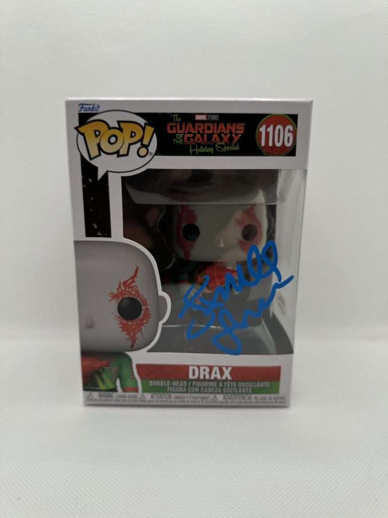 James Gunn Signed Autographed Drax Funko Pop (GOTG) 1106 Christmas Psa/Dna Coa