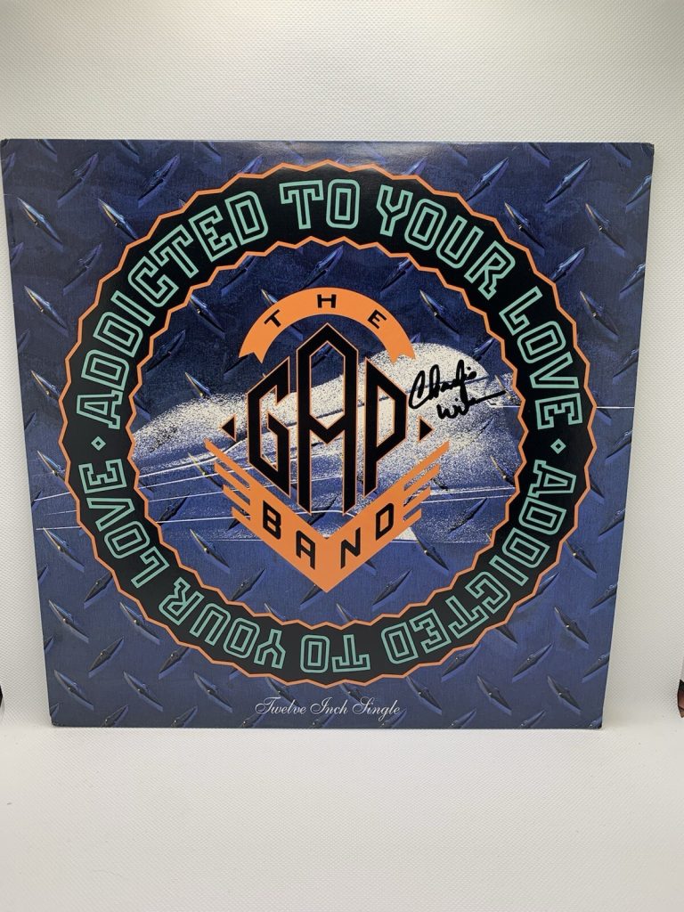 Charlie Wilson Signed Vinyl The Gap Band Autographed Addicted To Your Love JSA