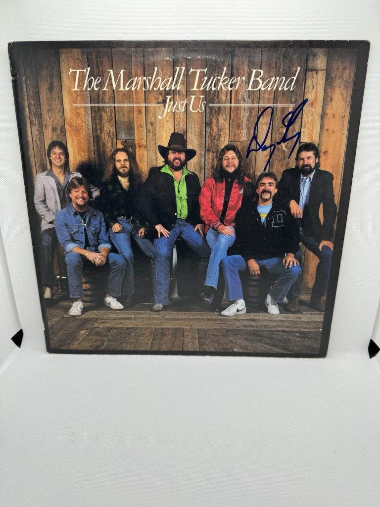 Marshall Tucker Band Doug Grey  AUTOGRAPHED Signed Vinyl JSA Coa Just Us Record
