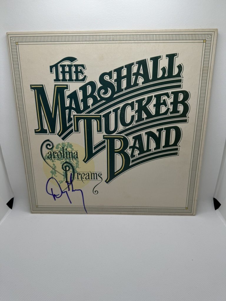Marshall Tucker Band Doug Grey  AUTOGRAPHED Signed Vinyl JSA Carolina Dreams Lp
