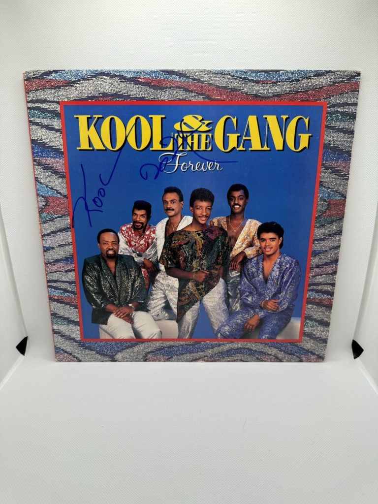 Robert Kool Bell Signed Kool & the Gang Forever Vinyl Album Record JSA COA Lp