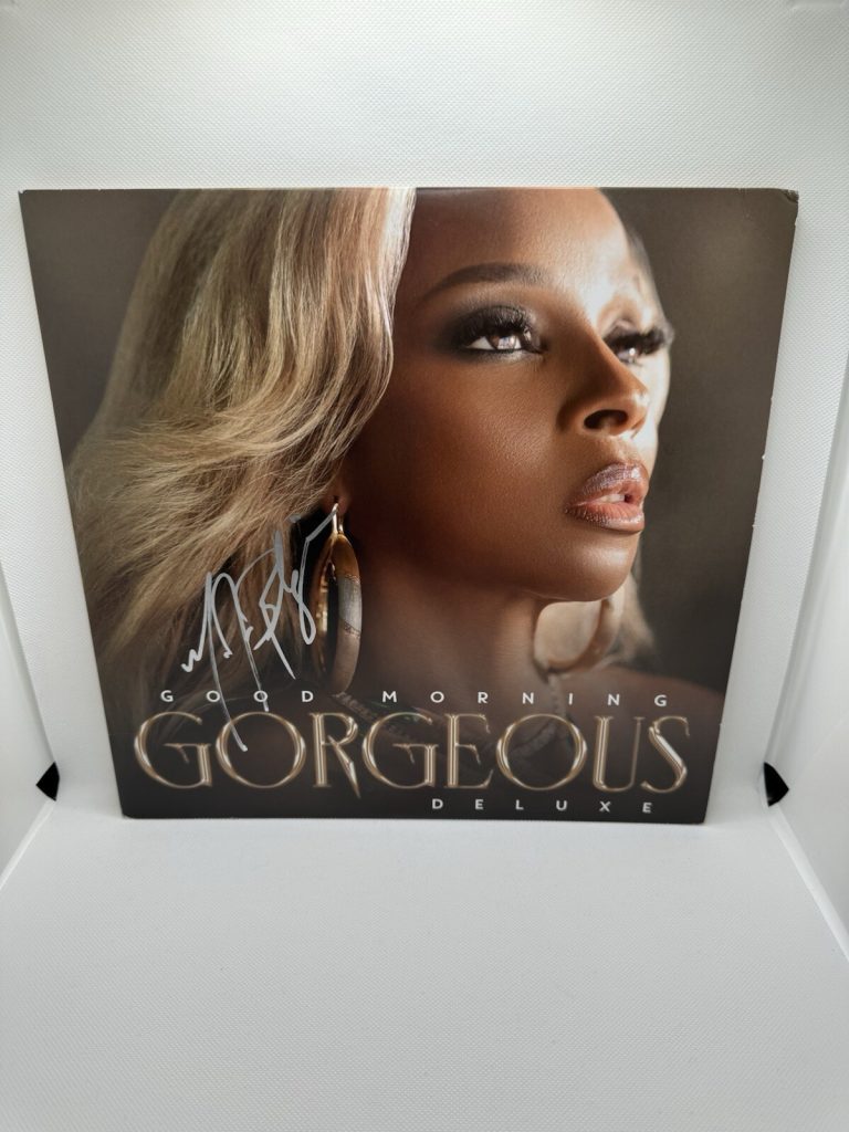 Mary J Blige Signed Autographed Vinyl Good Morning Gorgeous JSA COA deluxe Red