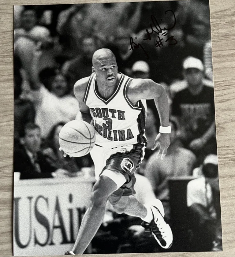 SOUTH CAROLINA BASKETBALL 🏀 BJ MCKIE SIGNED AUTOGRAPHED PHOTO ACOA CERT