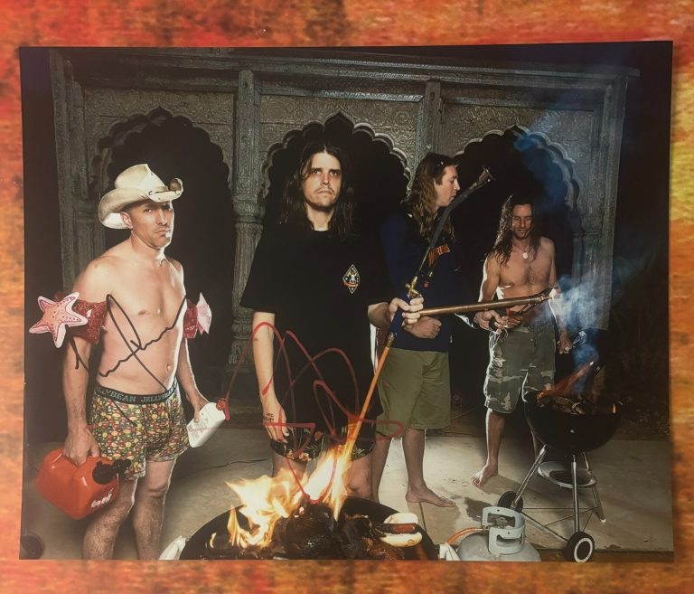 GFA Adam Jones & Justin Chancellor  * TOOL *  Band Signed 11x14 Photo PROOF COA