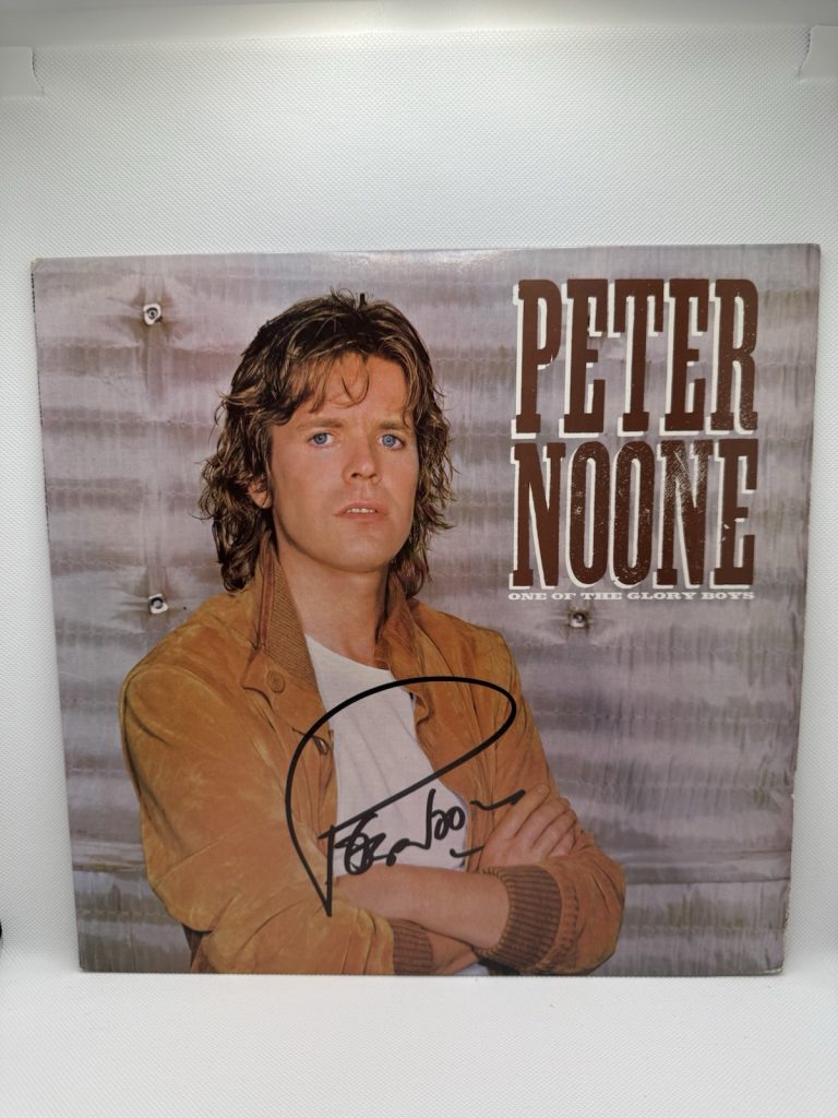 PETER NOONE Signed VINYL Autographed One Of The Glory Boys Herman's Hermits JSA