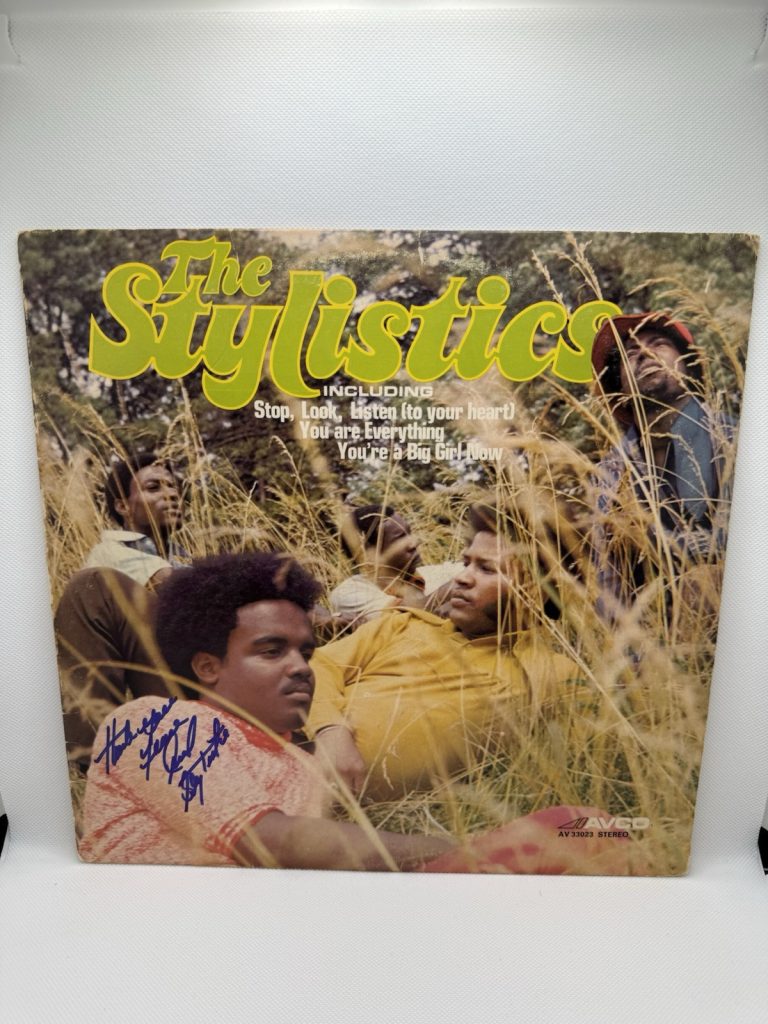 Russell Thompkins Jr Signed Vinyl THE STYLISTICS Self Titled JSA COA Autographed