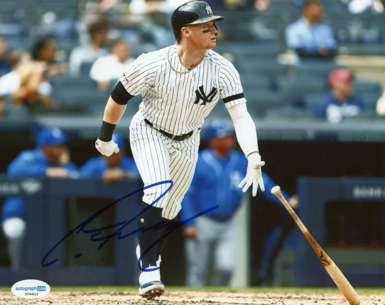 NEW YORK YANKEES CLINT FRAZIER SIGNED AUTOGRAPHED PHOTO ACOA CERTIFIED
